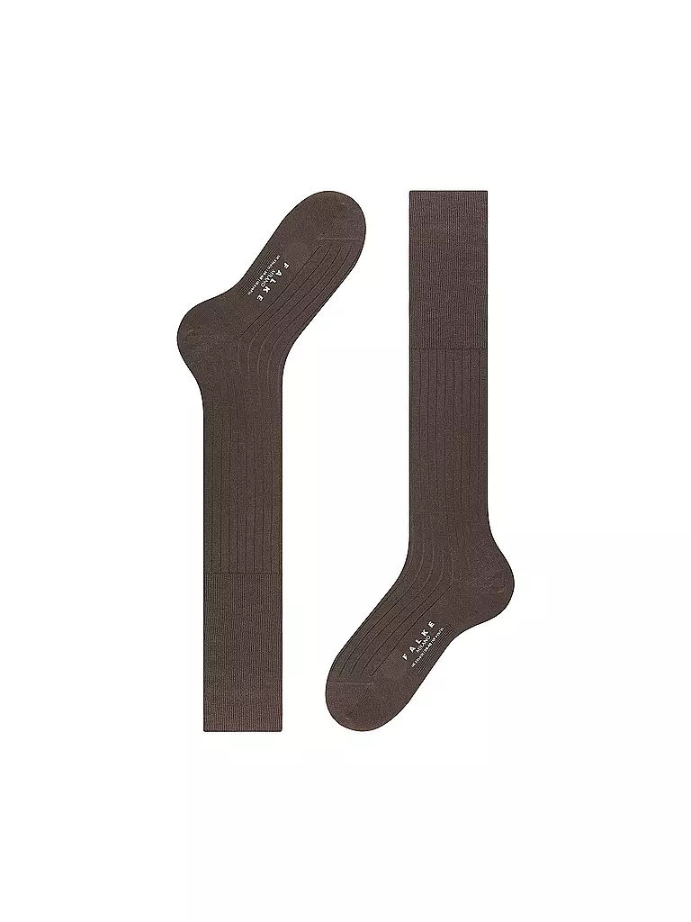 FALKE | Chaussettes montantes MILANO marron | 