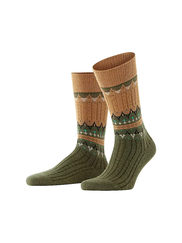 FALKE | Chaussettes NORSEMAN old brass | camel