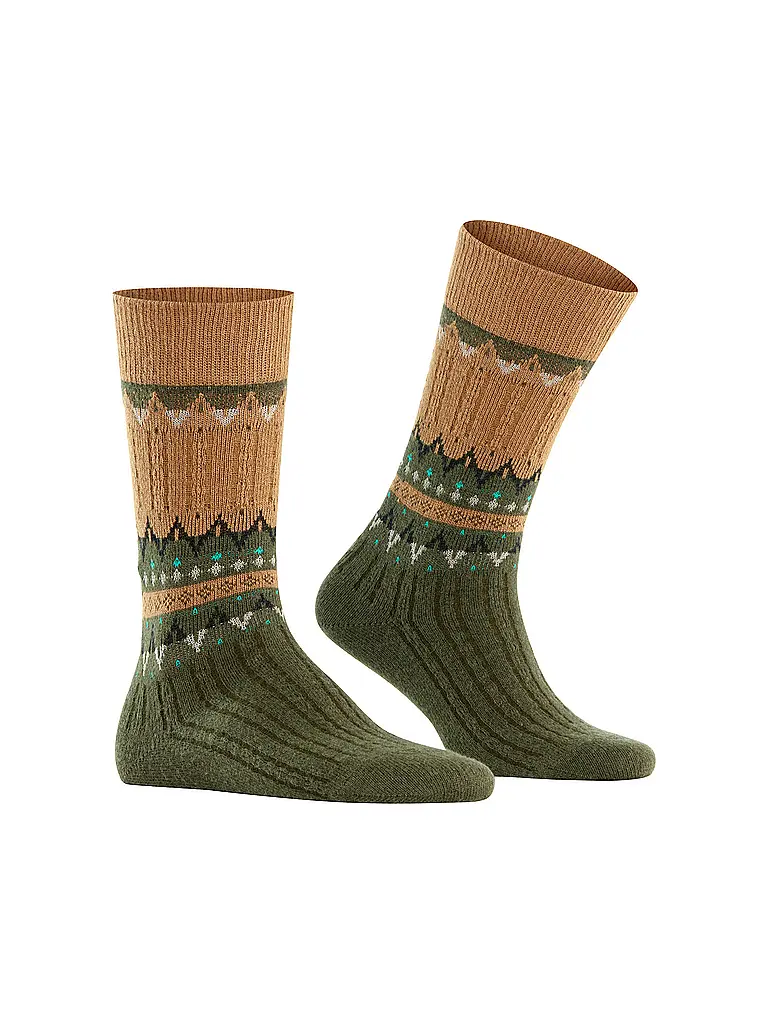 FALKE | Chaussettes NORSEMAN old brass | camel