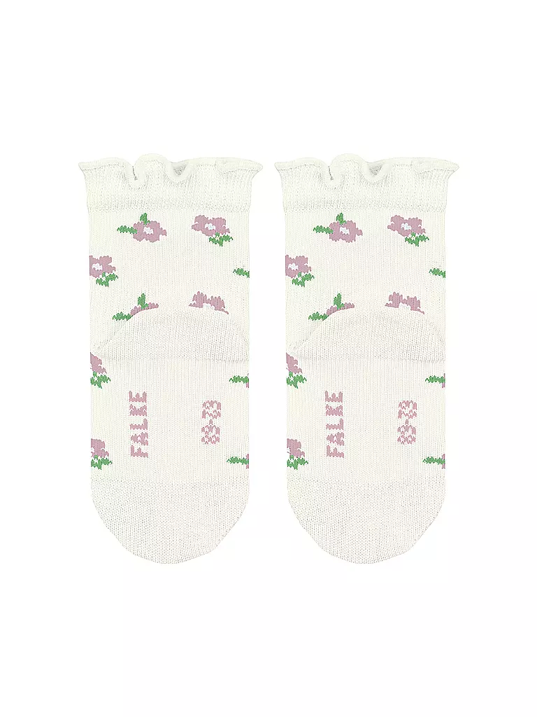 FALKE | Chaussettes pour bébé fille LITTLE DISTY FLOWERS blanc cassé | 