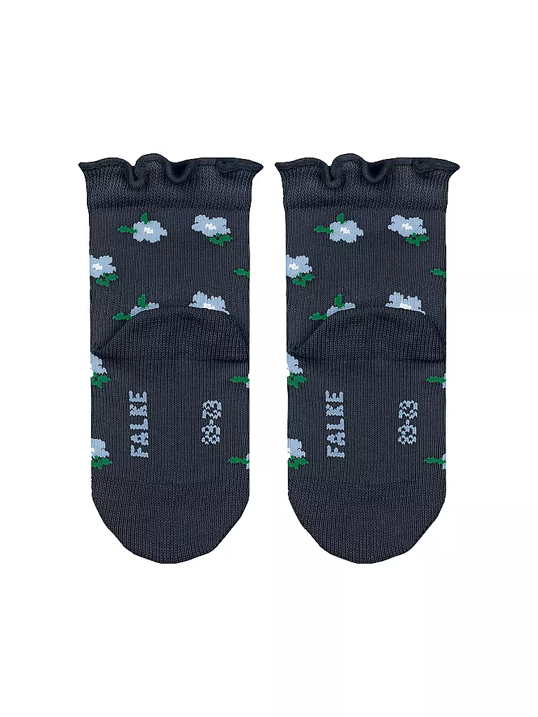 FALKE | Chaussettes pour bébé fille LITTLE DITSY FLOWERS bleu espace | 