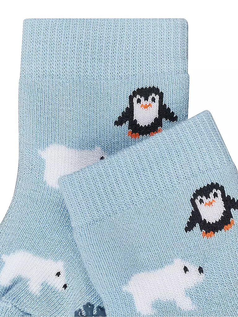 FALKE | Chaussettes pour bébé garçon ANIMAUX D'HIVER bleu cristal | 