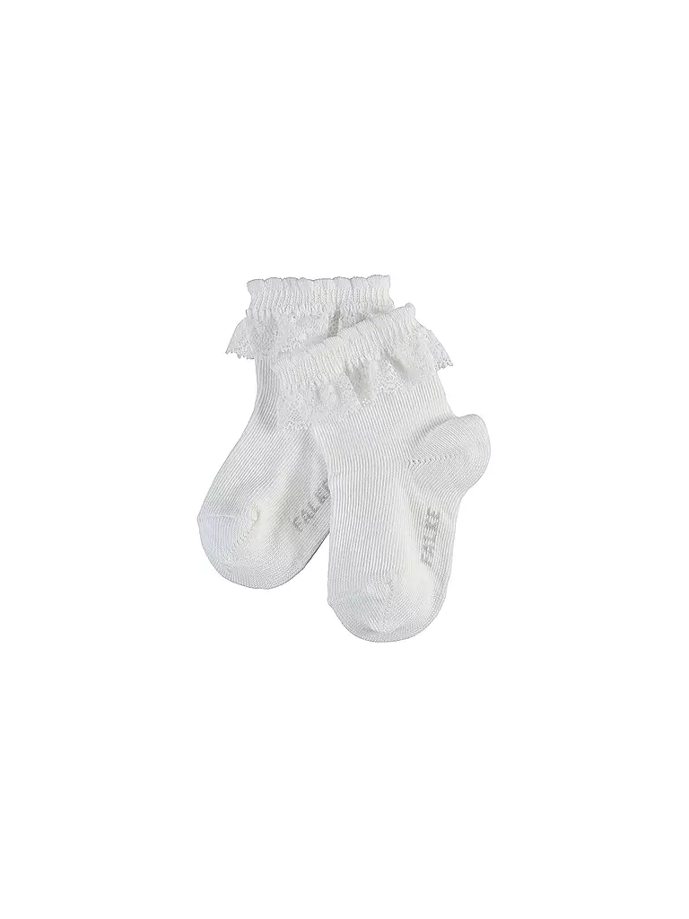 FALKE | Chaussettes pour filles "Romantic Lace" (blanc) 12121 | weiss
