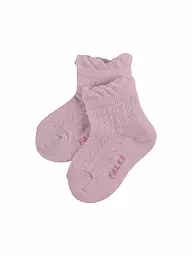 FALKE | Chaussettes pour filles "Romantic Net" thulite | Rose