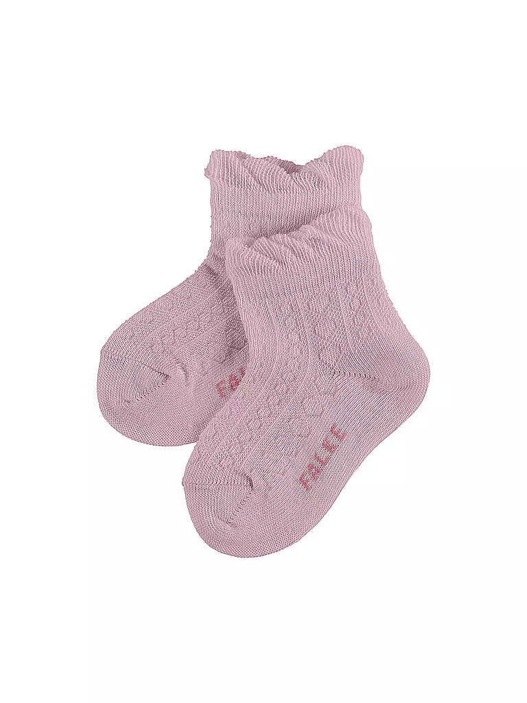FALKE | Chaussettes pour filles "Romantic Net" thulite | rosa