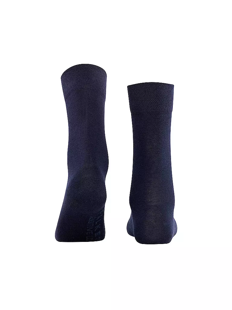 FALKE | Chaussettes SENSITIVE LONDON bleu marine foncé | dunkelblau