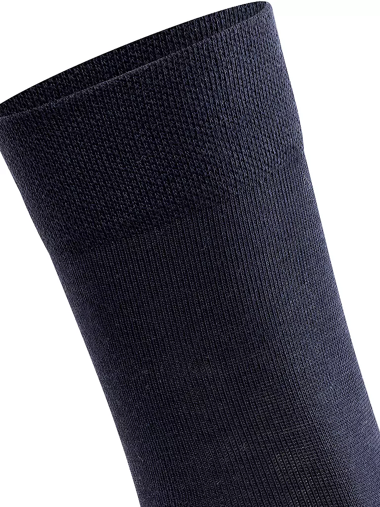 FALKE | Chaussettes SENSITIVE LONDON bleu marine foncé | dunkelblau