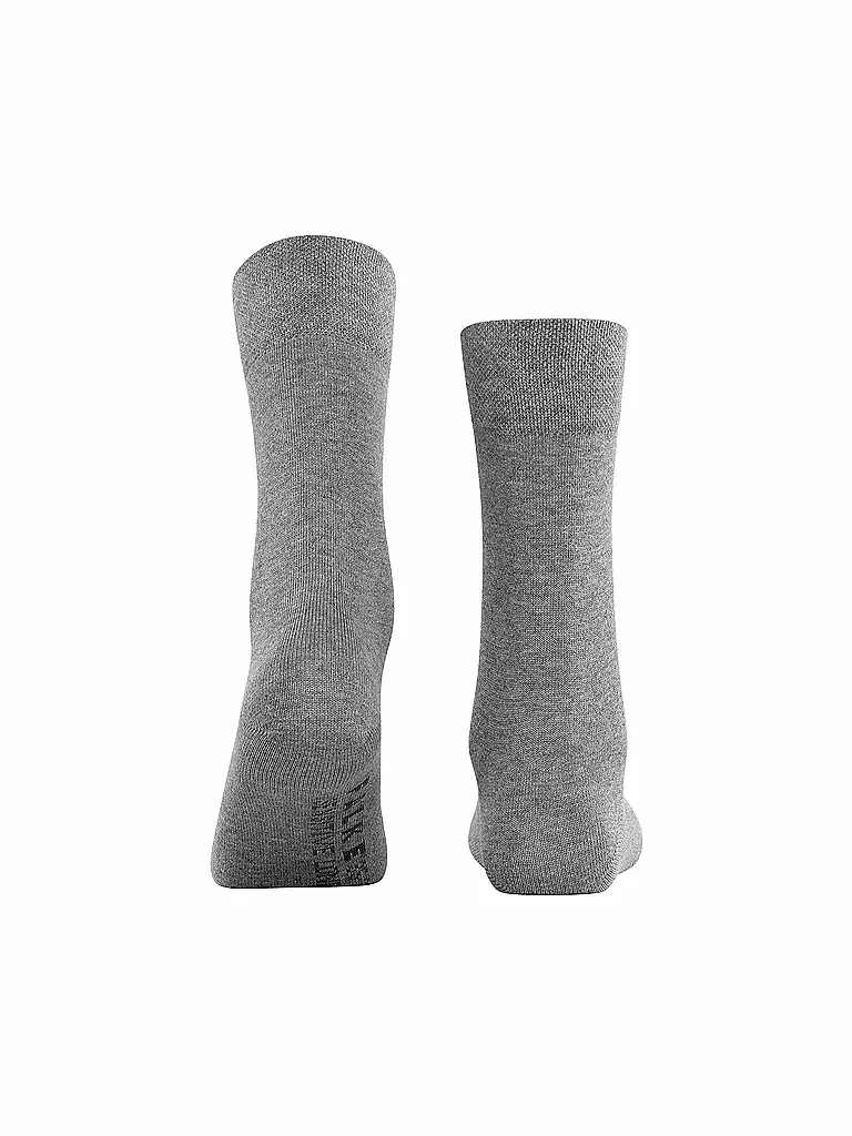 FALKE | Chaussettes SENSITIVE LONDON gris chiné clair. | hellgrau