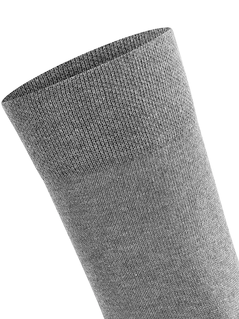 FALKE | Chaussettes SENSITIVE LONDON gris chiné clair. | hellgrau