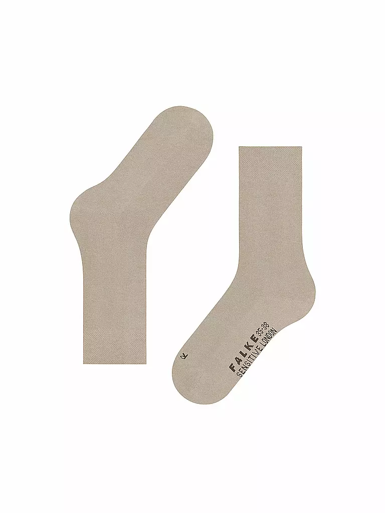 FALKE | Chaussettes SENSITIVE LONDON lin mél. | beige