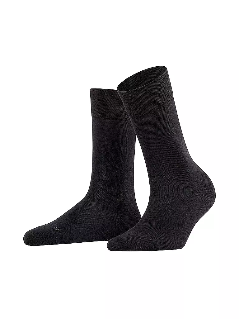 FALKE | Chaussettes SENSITIVE LONDON noir | schwarz