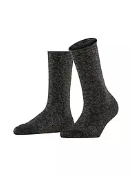 FALKE | Chaussettes SHINY SPECIAL EDITION flint grey | Noir