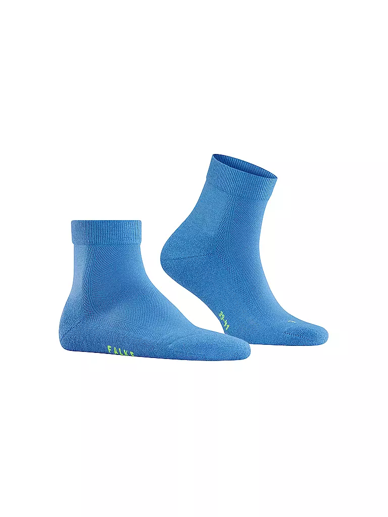 FALKE | Chaussettes sneaker COOL KICK bleu / gris | 