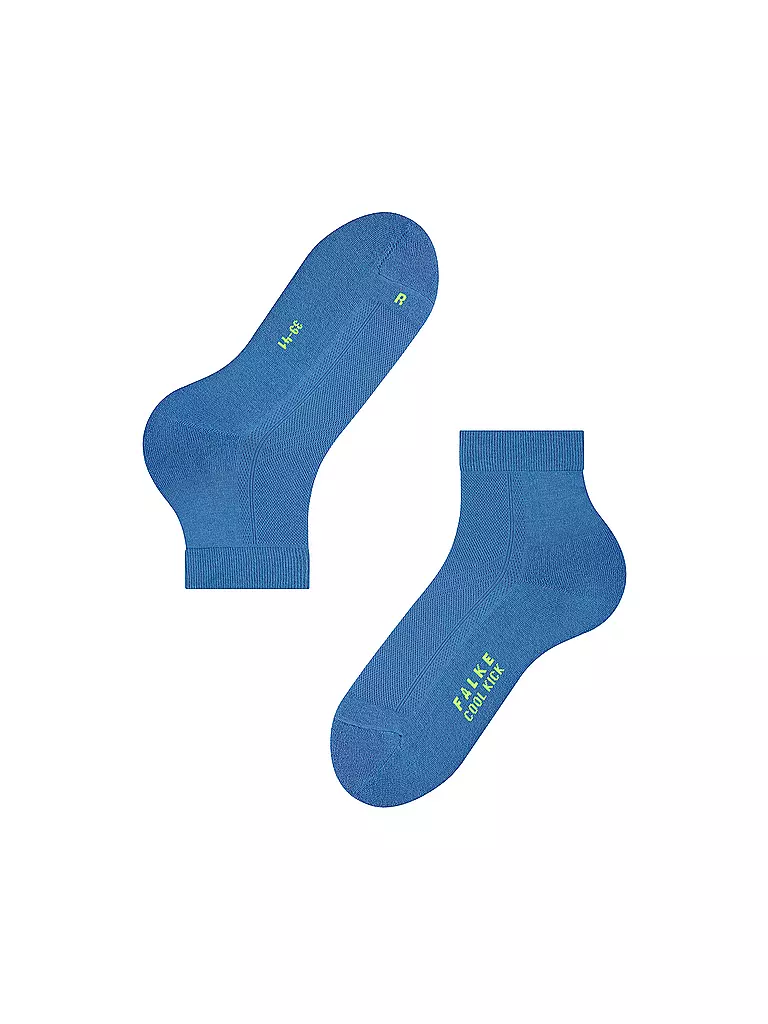 FALKE | Chaussettes sneaker COOL KICK bleu / gris | 
