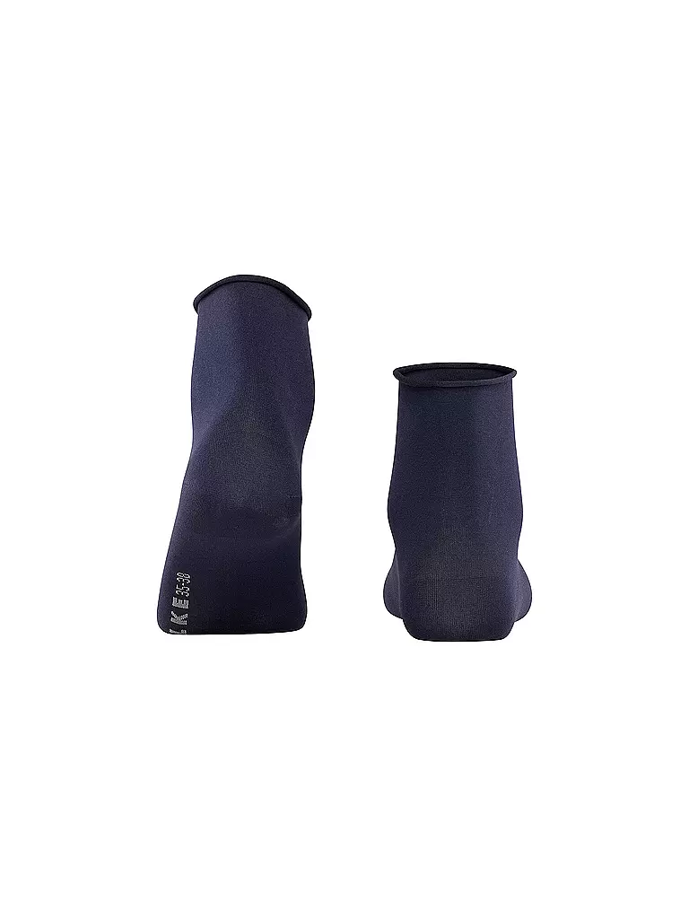 FALKE | Chaussettes sneaker COTTON TOUCH bleu marine foncé | 