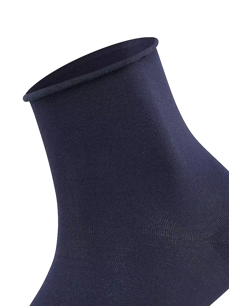FALKE | Chaussettes sneaker COTTON TOUCH bleu marine foncé | 