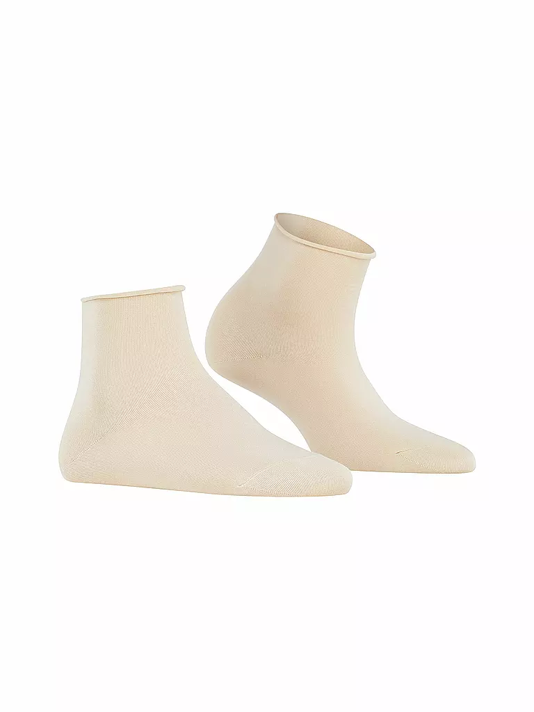 FALKE | Chaussettes sneaker COTTON TOUCH crème | 