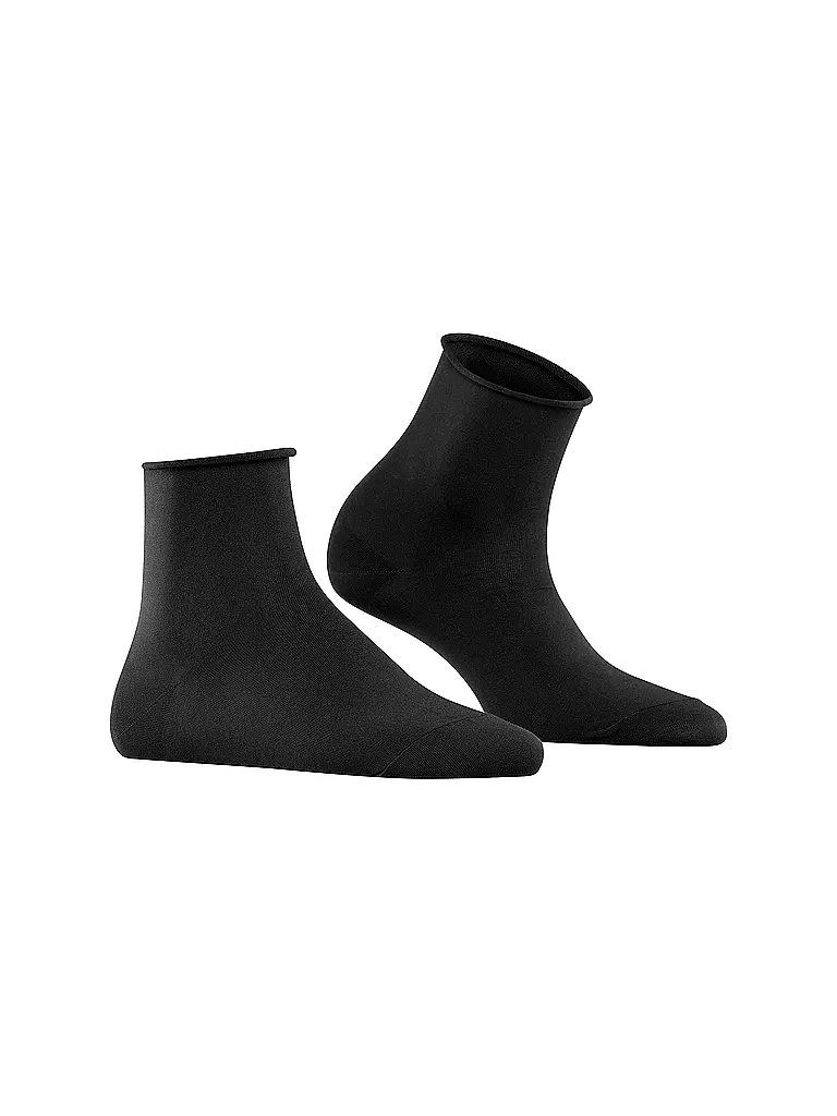 FALKE | Chaussettes sneaker COTTON TOUCH noires | 