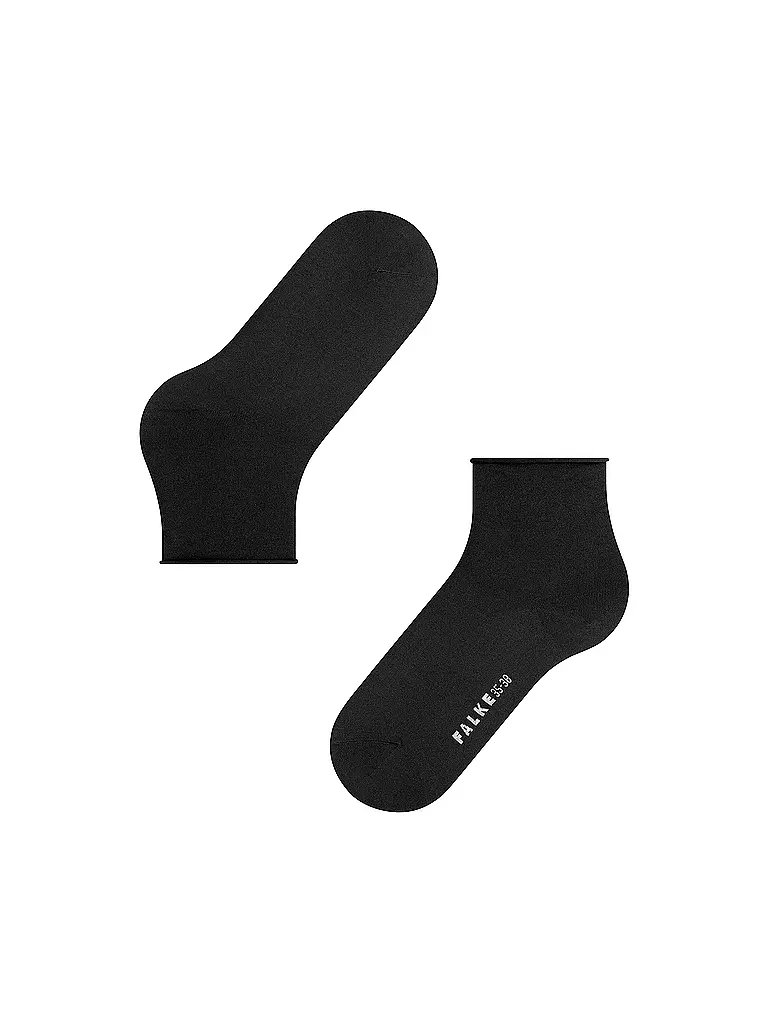 FALKE | Chaussettes sneaker COTTON TOUCH noires | 