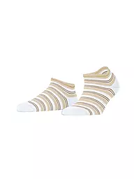 FALKE | Chaussettes sneaker SMART STRIPE noir | Blanc