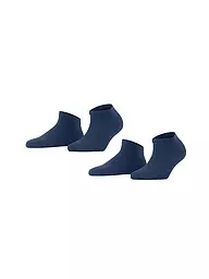 FALKE | Socquettes Happy lot de 2 noir | Bleu