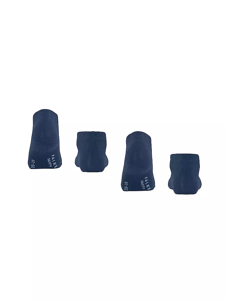FALKE | Chaussettes sneakers Happy, lot de 2, bleu roi | blau