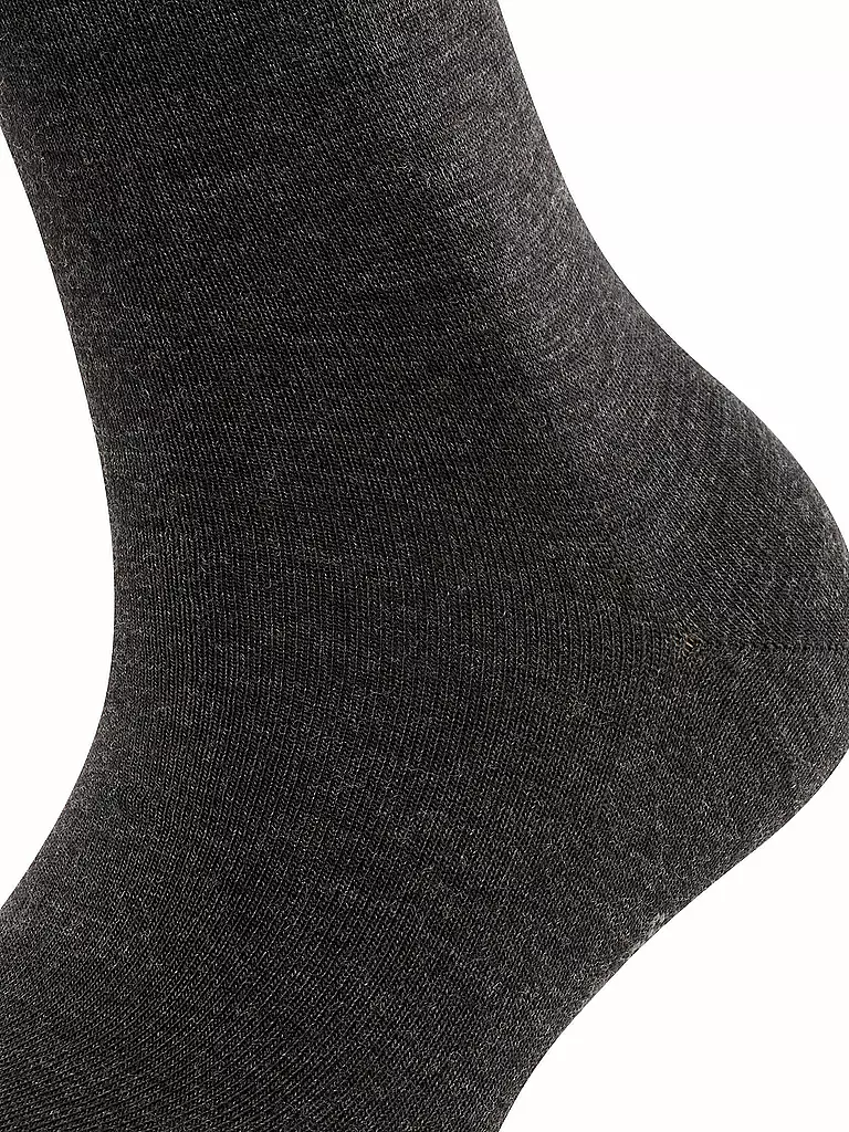 FALKE | Chaussettes Soft Merino anthracite | grau