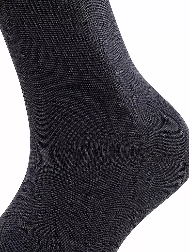 FALKE | Chaussettes Soft Merino marine | blau