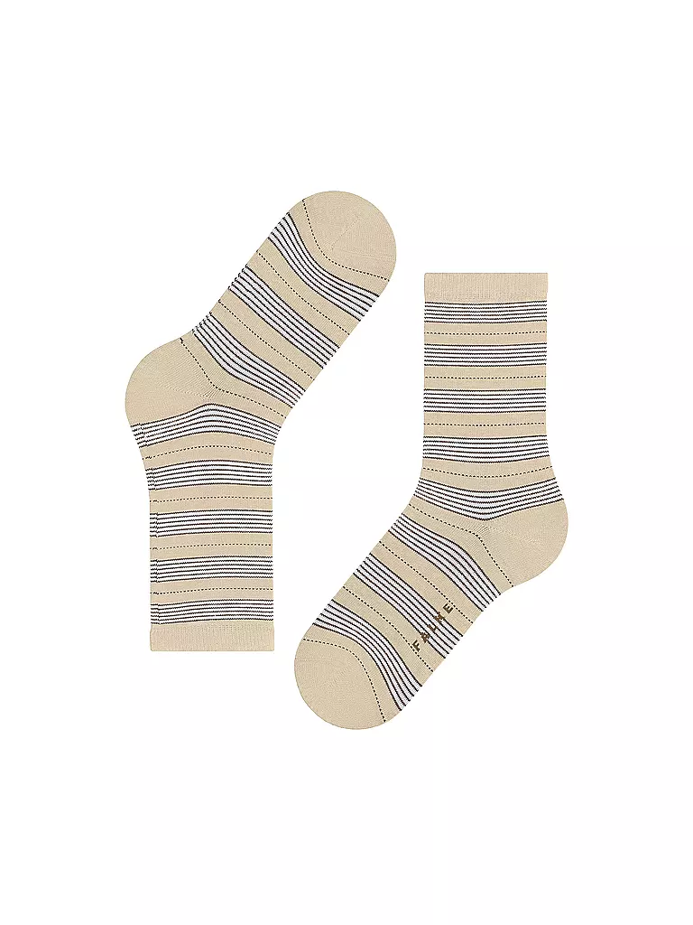 FALKE | Chaussettes STRIPE UNIFORM crème | 