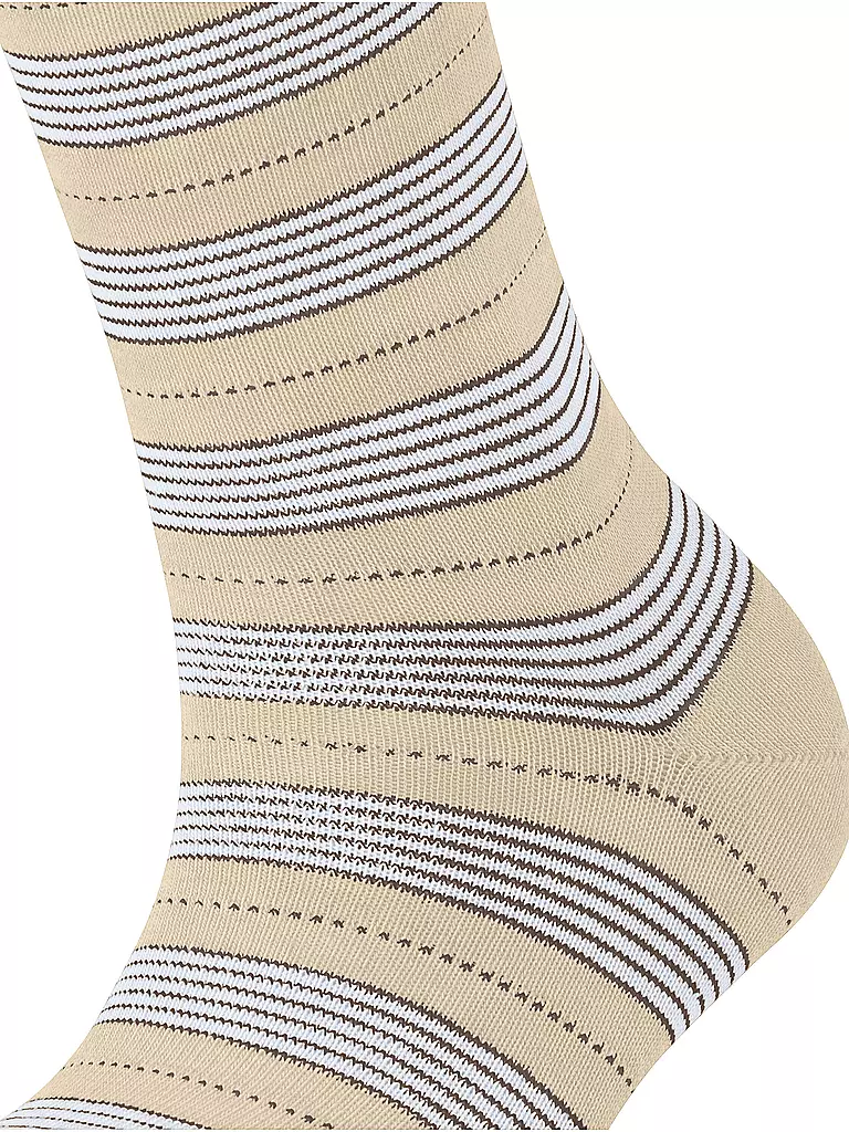 FALKE | Chaussettes STRIPE UNIFORM crème | 