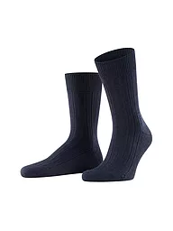 FALKE | Chaussettes TEPPICH IM SCHUH bleu marine foncé | Bleu
