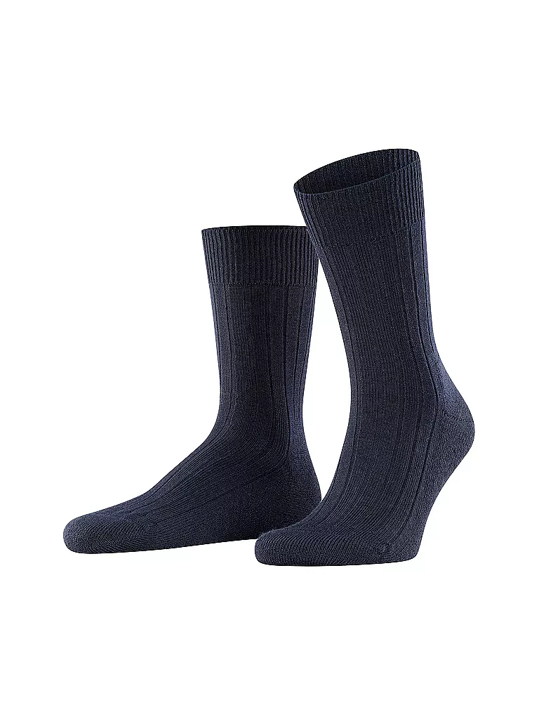 FALKE | Chaussettes TEPPICH IM SCHUH bleu marine foncé | blau
