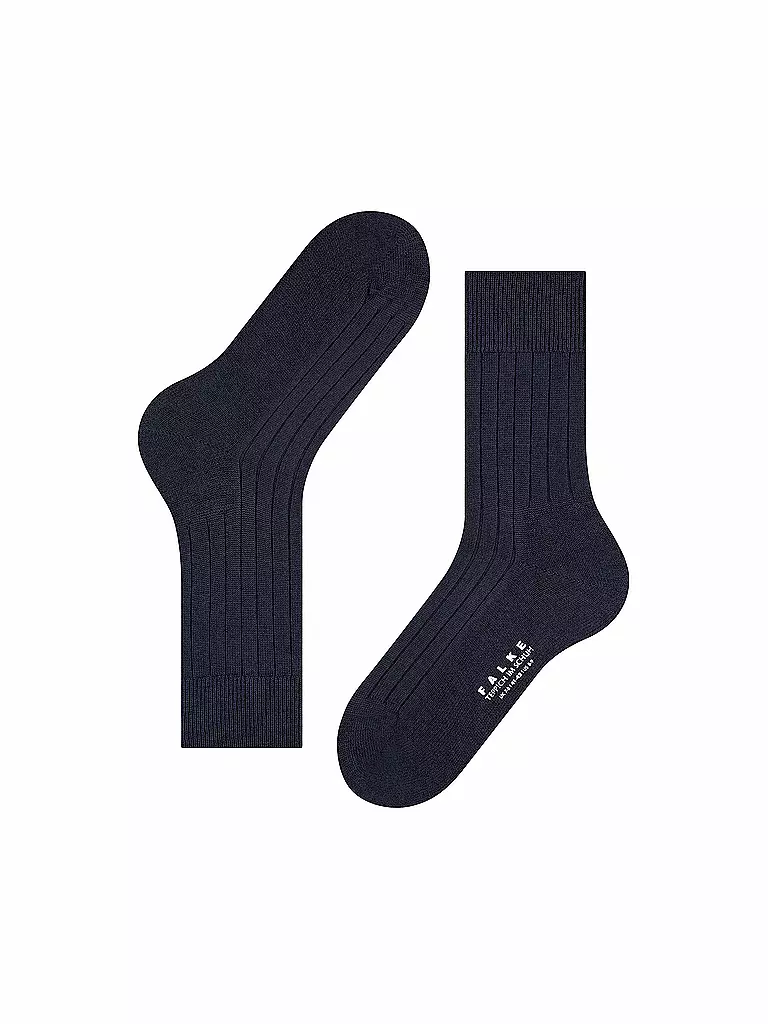 FALKE | Chaussettes TEPPICH IM SCHUH bleu marine foncé | blau