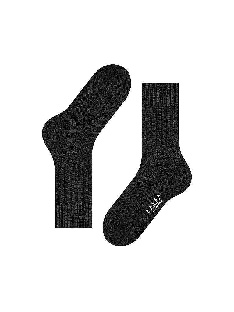 FALKE | Chaussettes TEPPICH IM SCHUH noir | schwarz