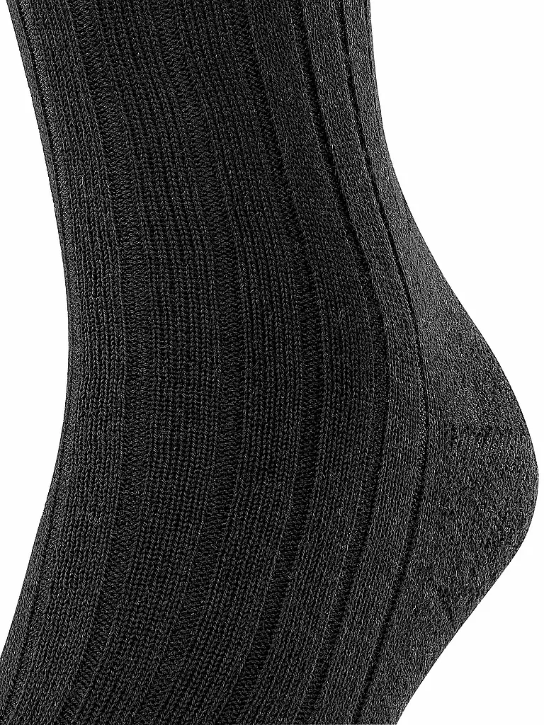 FALKE | Chaussettes TEPPICH IM SCHUH noir | schwarz