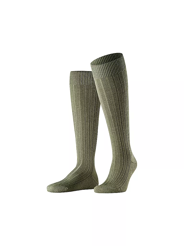 FALKE | Chaussettes TEPPICH IM SCHUH vertes | Vert foncé