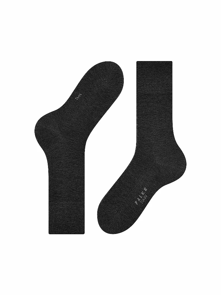 FALKE | Chaussettes TIAGO anthracite chiné | 