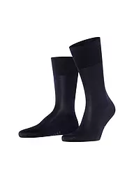 FALKE | Chaussettes TIAGO marron | Bleu foncé