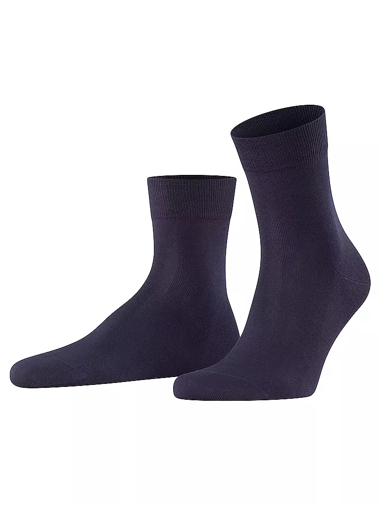 FALKE | Chaussettes TIAGO bleu marine foncé | dunkelblau