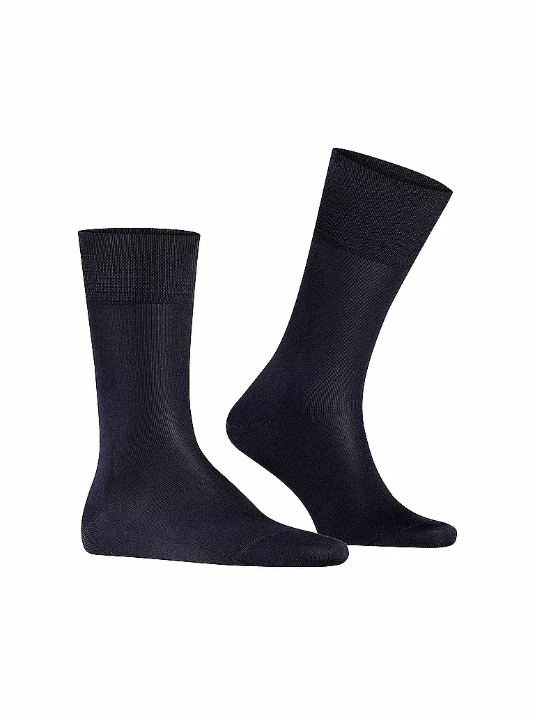 FALKE | Chaussettes TIAGO bleu marine foncé | dunkelblau