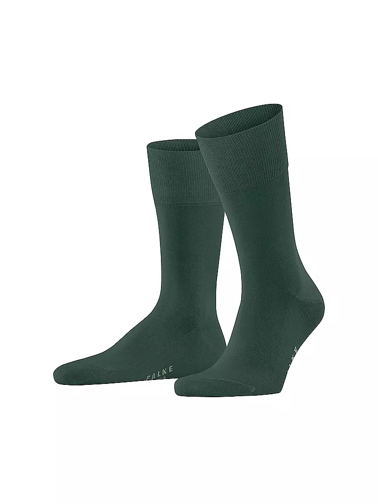 FALKE | Chaussettes TIAGO vert chasseur | dunkelgrün