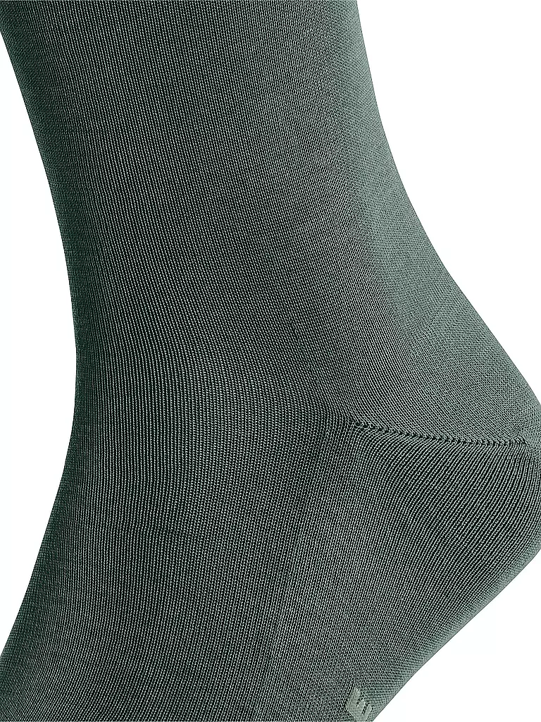 FALKE | Chaussettes TIAGO vert chasseur | dunkelgrün
