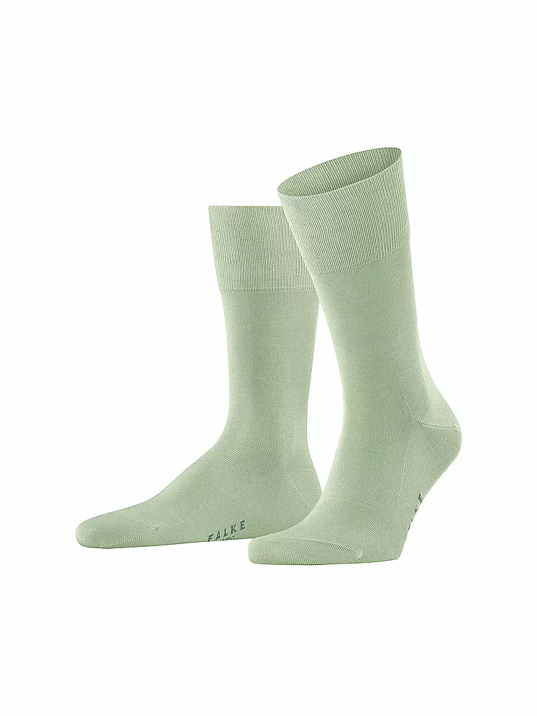 FALKE | Chaussettes TIAGO vert olive pâle | hellgrün