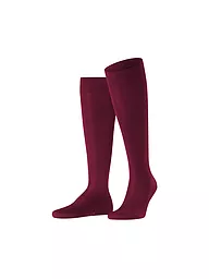 FALKE | Chaussettes hautes Tiago | Rouge foncé