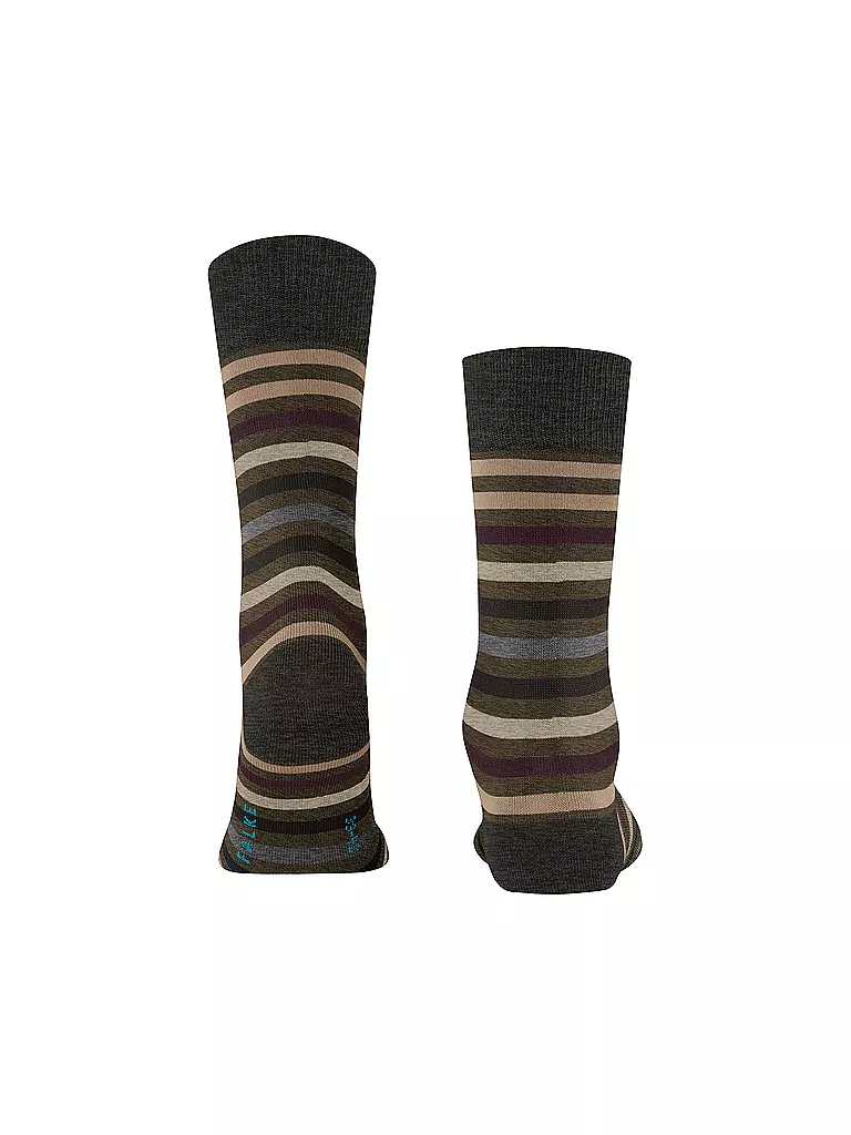 FALKE | Chaussettes TINTED STRIPE beech | 