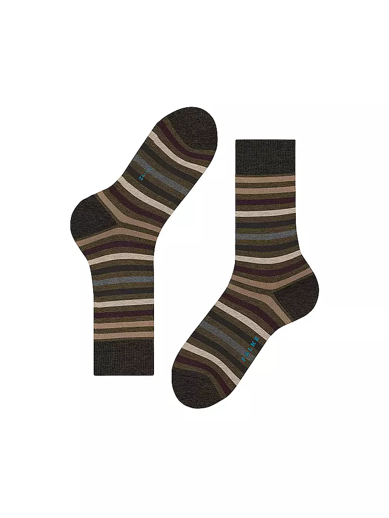 FALKE | Chaussettes TINTED STRIPE beech | 