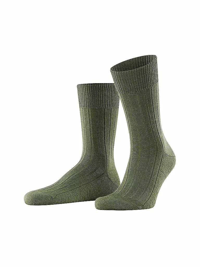 FALKE | Chaussettes vertes | dunkelgrün