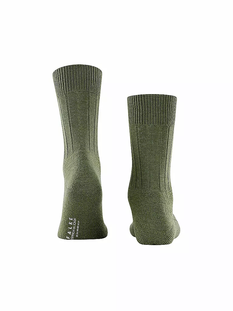 FALKE | Chaussettes vertes | dunkelgrün