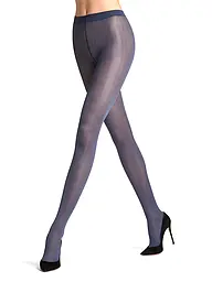FALKE | Collant de mode SLICK SKIN noir | Bleu