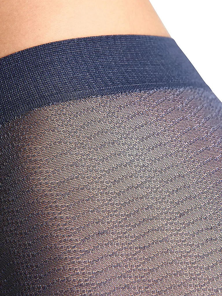 FALKE | Collant de mode SLICK SKIN blue ink | 